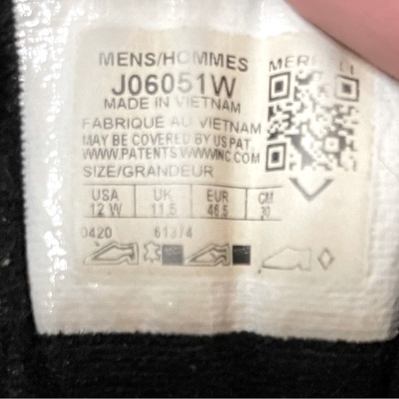 Merrell Men’s Moab 2 Mid Waterproof Boots Size 12W - Picture 5 of 14